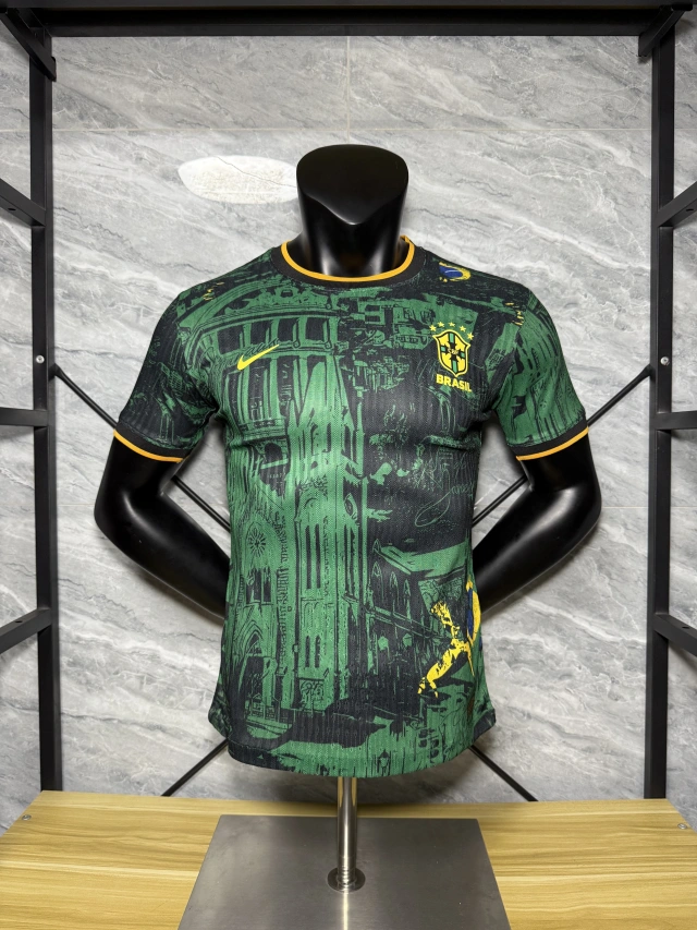 2025-26 Brazil player version jersey
