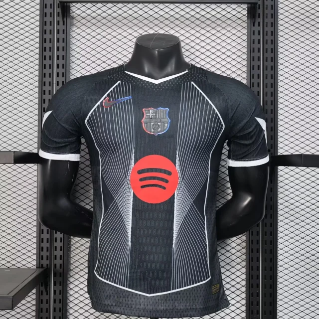 2025.26 Barcelona Special Edition Black Jersey - Player Edition