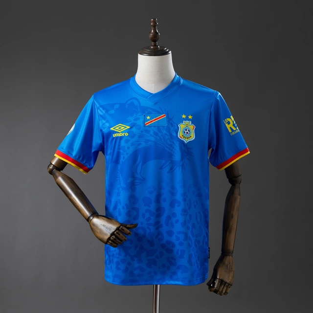 2026-2027 Congo World Cup Home Blue Fan Edition Jersey