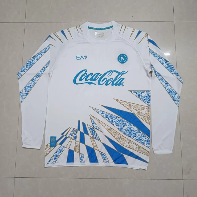 25-26 Napoli Pre-Match Kit (White) - Fan Version