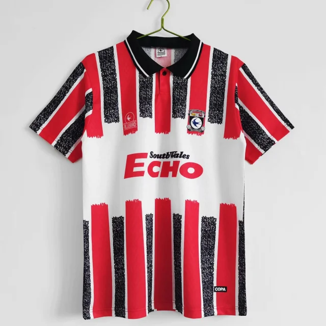 93-94 Cardiff City Away Kit - Retro Version