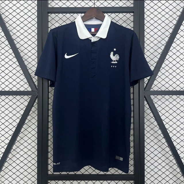 2014 France National Team Away Jersey - Retro Edition