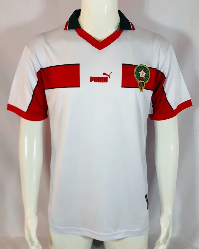 98 Morocco white away kit Retro Edition
