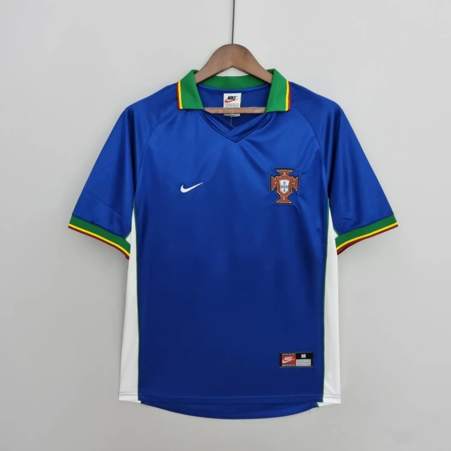 1998 Portugal away retro jersey