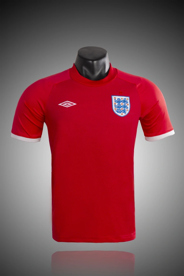 2010 England Away Kit - Retro Version