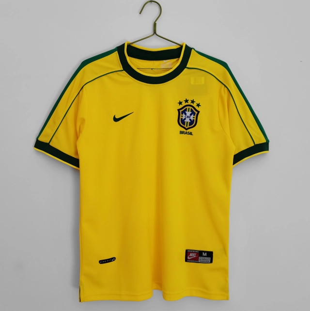1998 Brazil home retro jersey