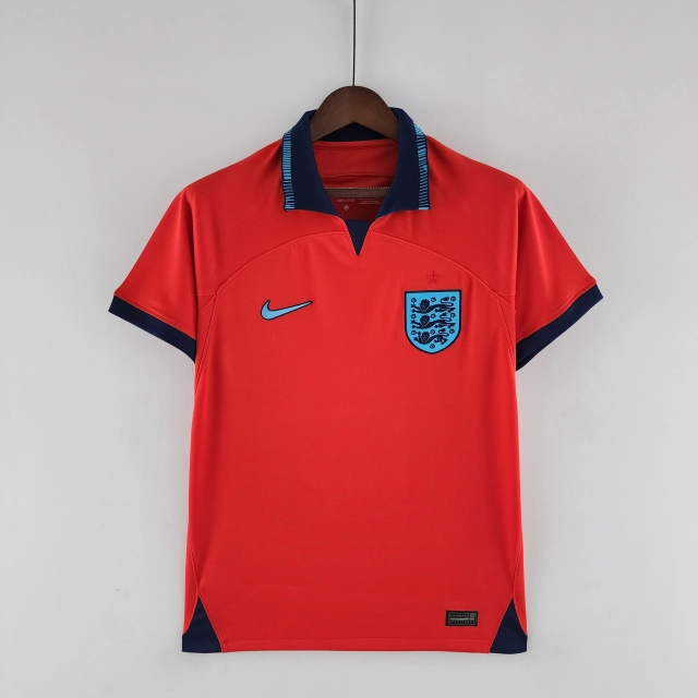 2022 FIFA World Cup England Away Soccer Jersey Retro Edition
