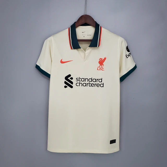 2021/22 Liverpool away kit. Retro Edition