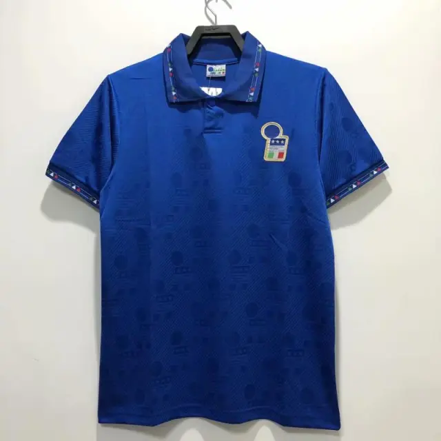 1994 Italy home blue jersey Retro Edition