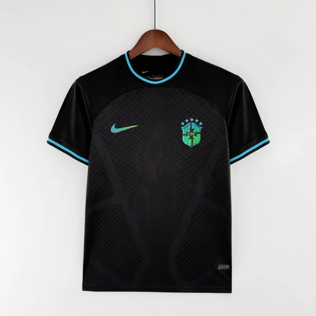2022 Brazil Concept Edition Jersey Black Retro Edition