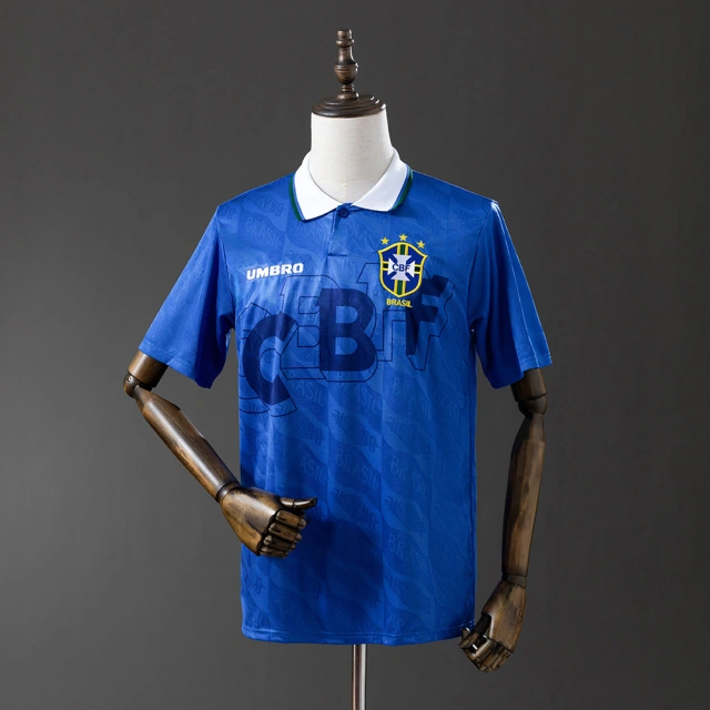 1992 Brazil Fan Edition Retro Jersey