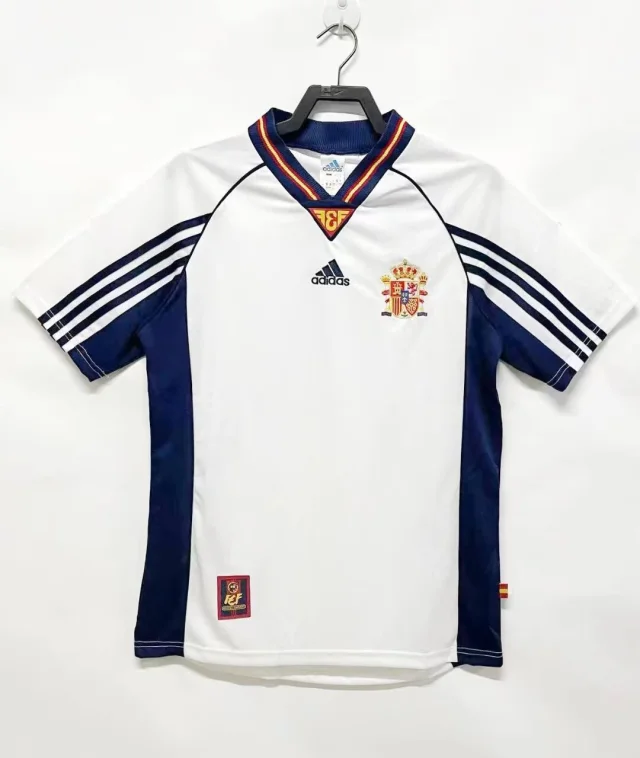 1998 Spain Away Retro Jersey