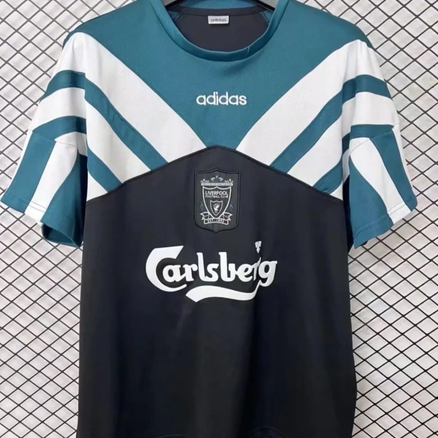 96-97 Liverpool Home Jacquard Jersey - Retro Edition
