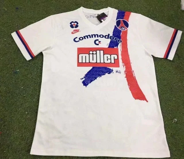 1991-92 Paris Retro Football Jersey