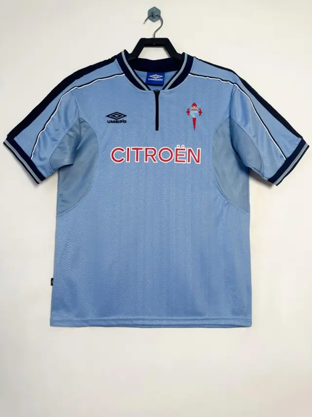 1999-00 Celta Vigo home jersey Retro Edition