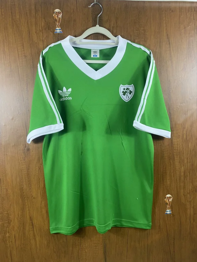 1986 Ireland Home Jersey - Retro Edition