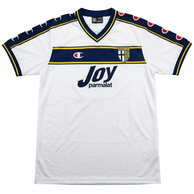 01-02 Parma away retro kit Retro Edition