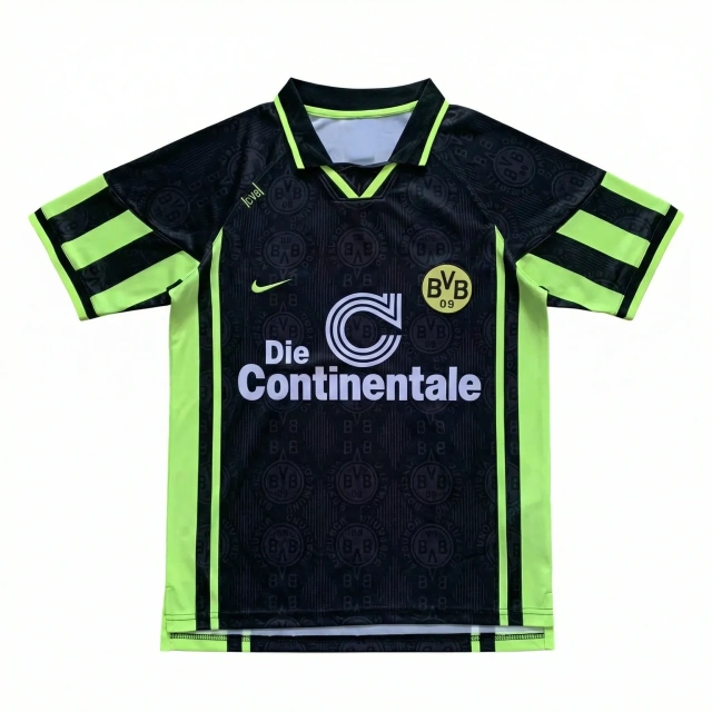 96-97 Dortmund Away Jersey - Retro Version