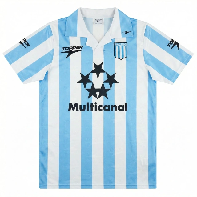 97-98 Racing Club Avellaneda Home Jersey - Retro Version