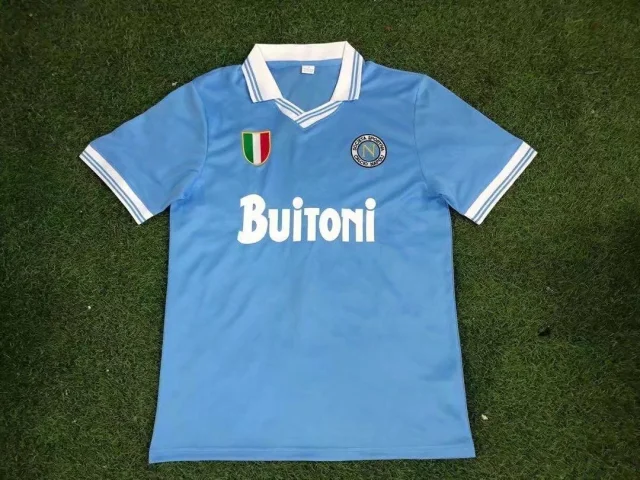 1986-87 Napoli Home Jersey Retro Edition
