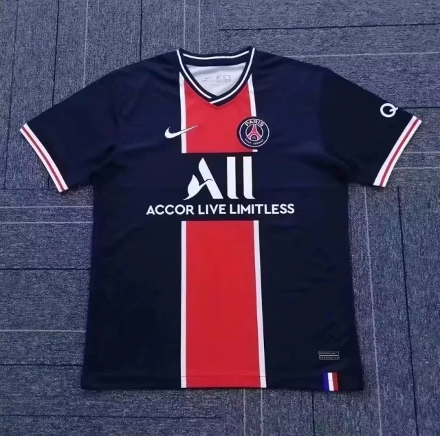2020/2021 Retro Psg Paris Saint-Germain Home Retro Edition