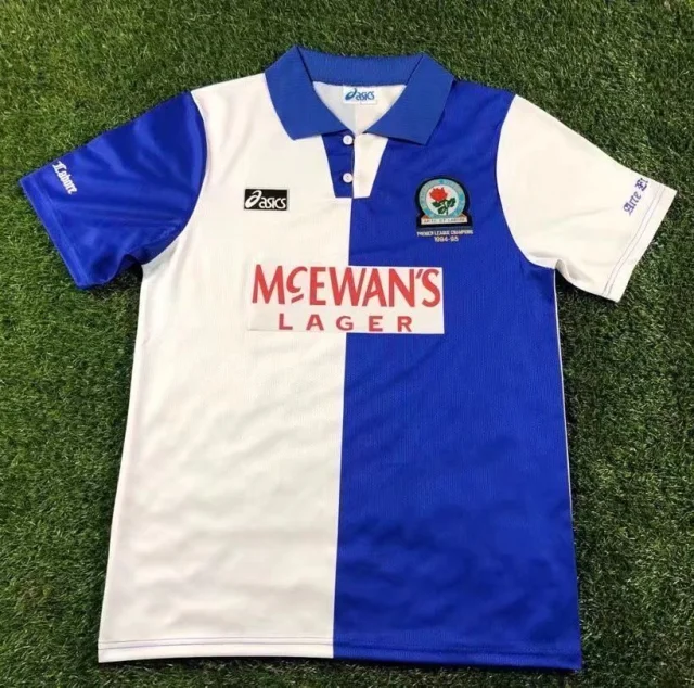 94-95 Blackburn Rovers home jersey Retro Edition
