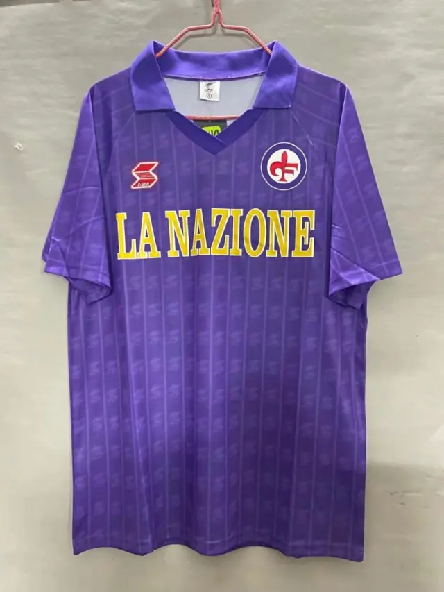 1989-1990 Fiorentina home jersey Retro Edition
