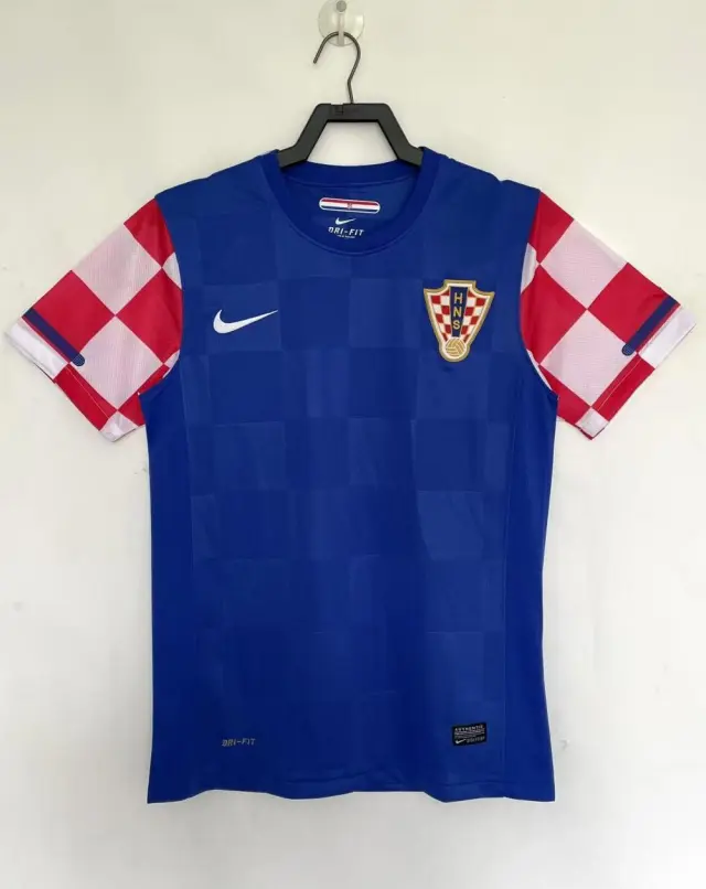 2010 Croatia Away Jersey Retro Edition