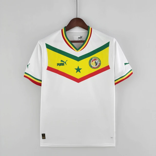 2022 FIFA World Cup Senegal National Team Home Shirt Retro Edition