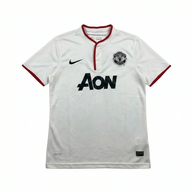 2013/2014 Manchester United White Shirt - Retro Edition
