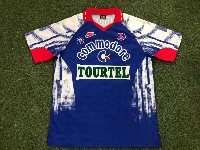 1992-93 Paris Retro Football Jersey
