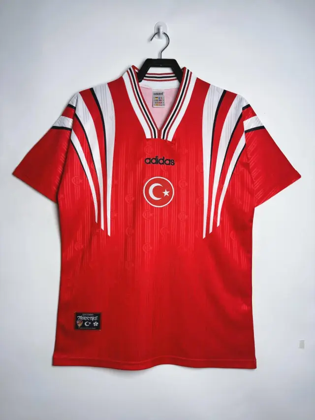 1996 Turkey Home Red Jersey Retro Edition
