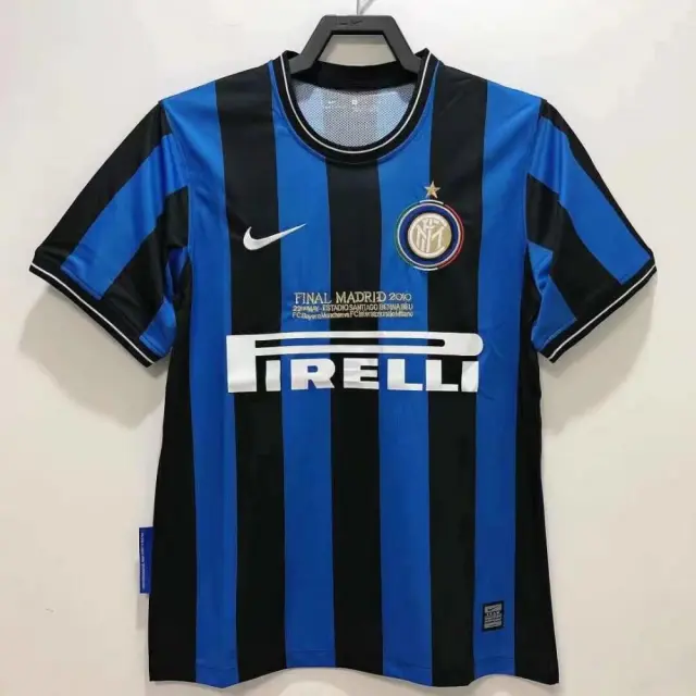2010 Inter Milan Home Champions League Retro Jersey