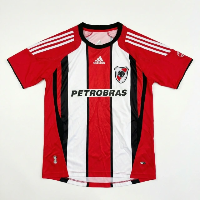 07-08 River Plate Away Retro Jersey Retro Edition
