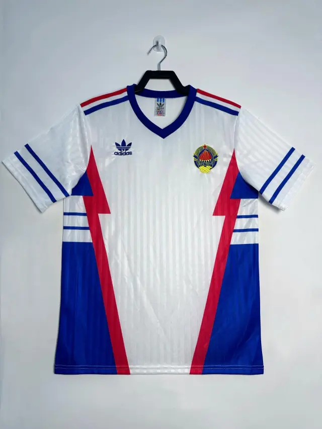 1990 Yugoslavia away jersey (white) Retro Edition