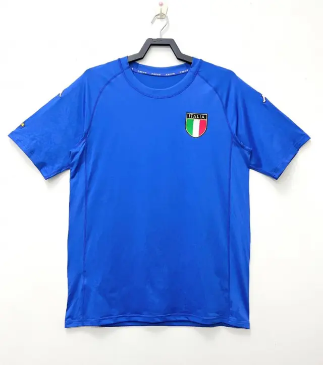 2000 Italy home blue jersey Retro Edition