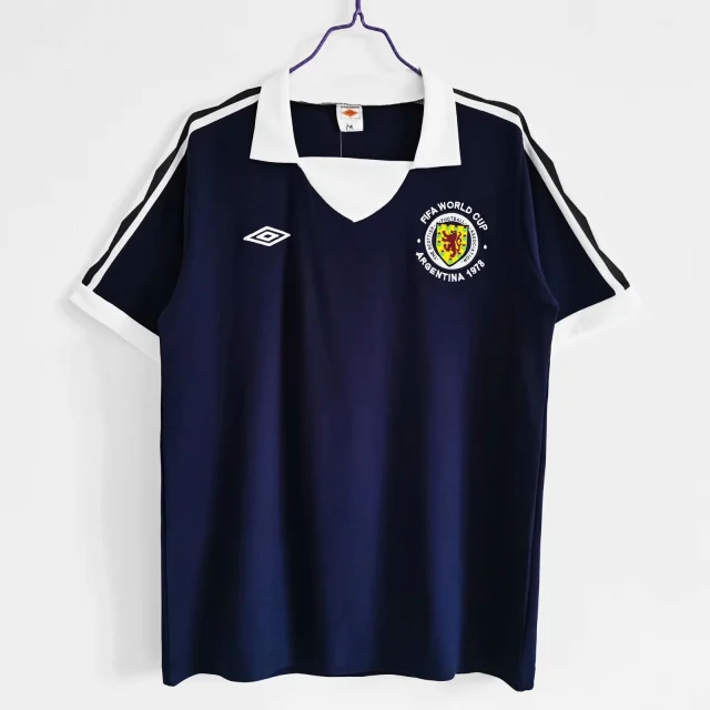 1978 Scotland Home Jersey - Retro Edition