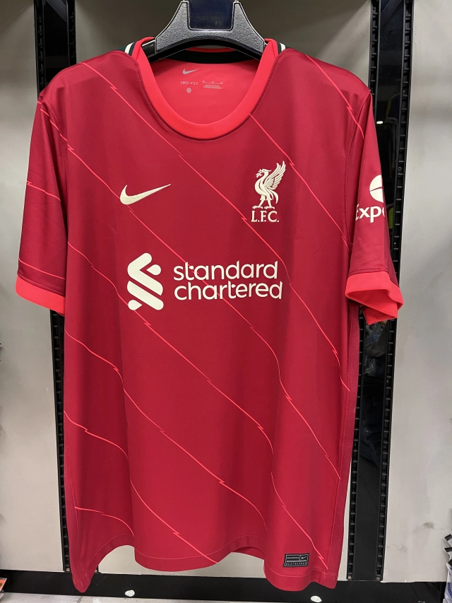 2021/22 Liverpool home jersey. Retro Edition