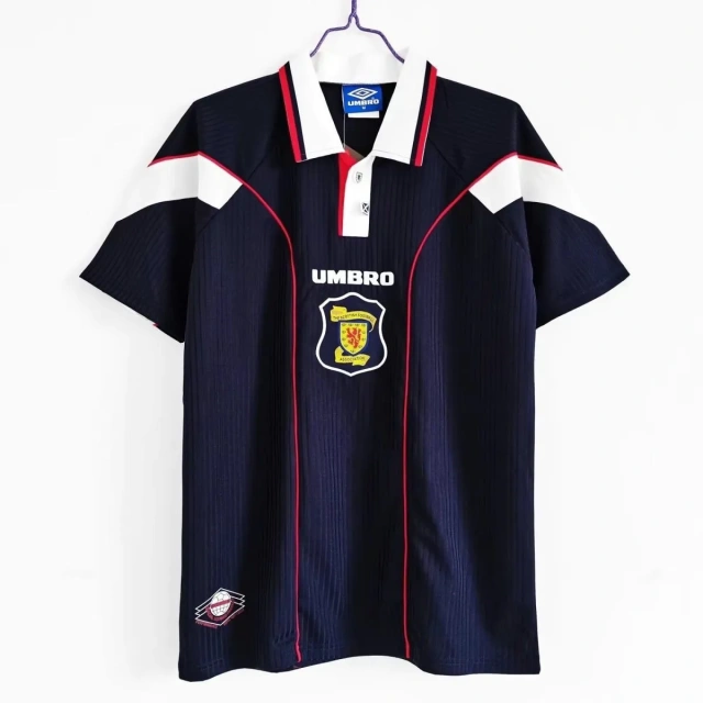 96-98 Scotland Home Jersey - Retro Version