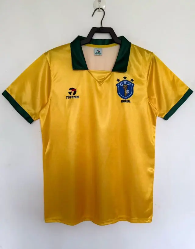 1988 Brazil Home Retro Jersey