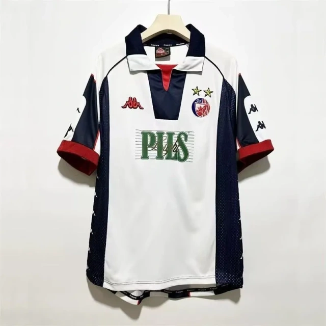 99-01 season - Belgrade Red Planet jersey - Retro version