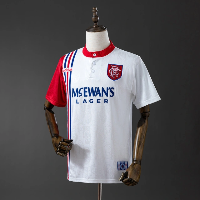 1996/97 season Glasgow Rangers away match retro jersey