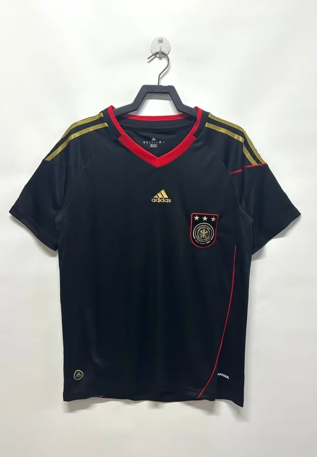 2010 Germany Retro Black Away Jersey