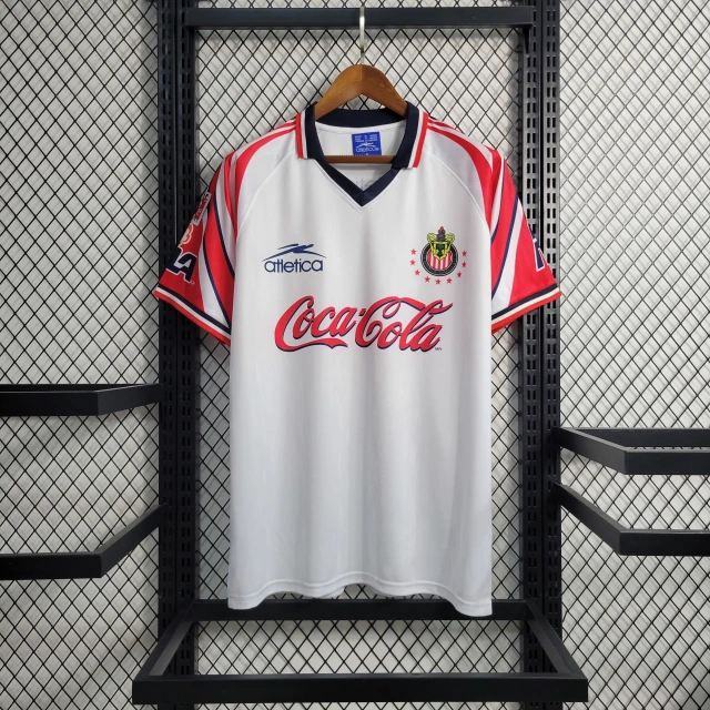 98-99 Chivas de Guadalajara Away Retro Fan Jersey