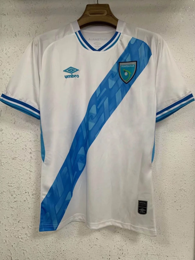 2021 Guatemala National Team Soccer Jersey Home Retro Edition