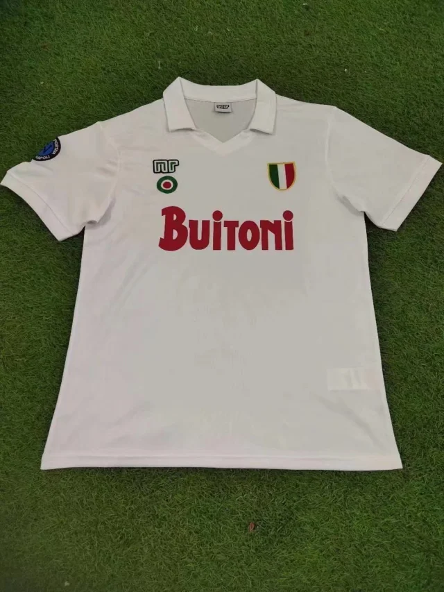 1987-88 Napoli Away Jersey Retro Edition