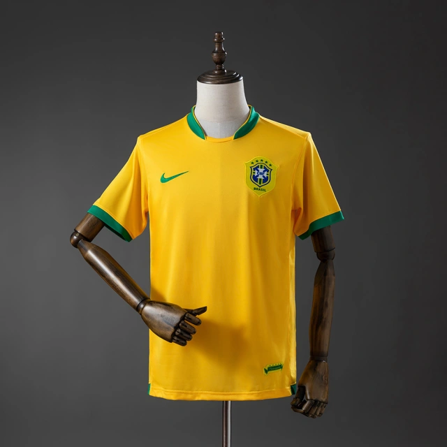 2018 Brazil Fan Edition Retro Jersey