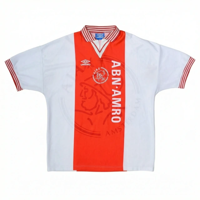 95-96 Ajax Home Jersey - Retro Version