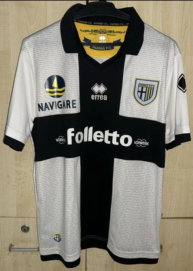 12-13 Parma Home Jersey - Retro Version