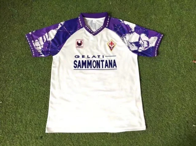 94-95 Fiorentina Away Jersey - Retro Version